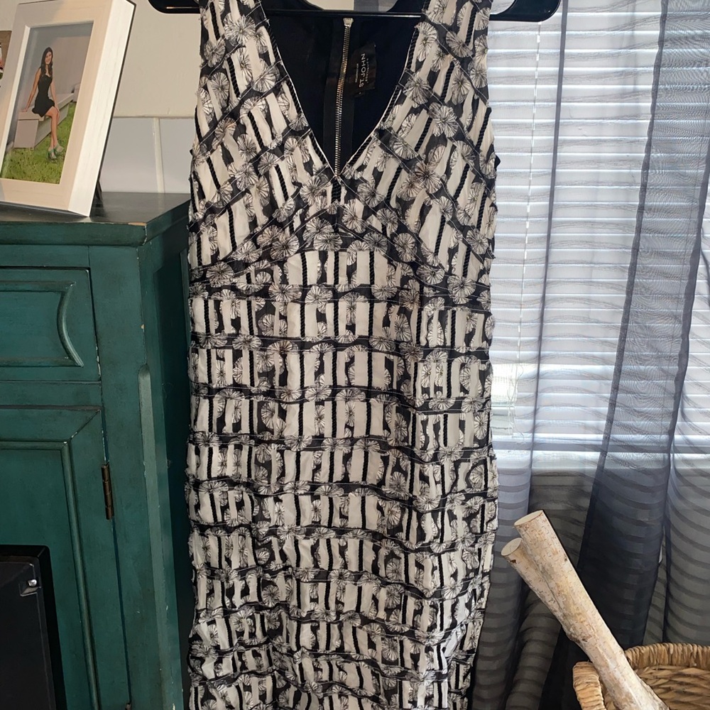 St. John Monochrome Dress